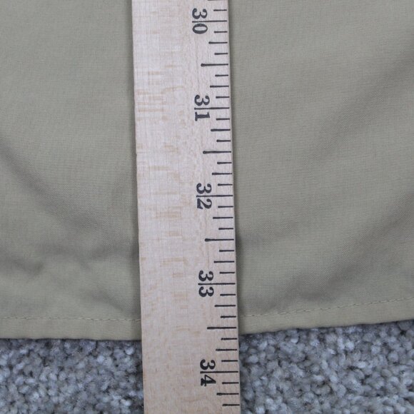 Exofficio Insect Shield Shirt Mens 2XL XXL Tan Vented Snap Button Long Sleeve - Picture 14 of 14